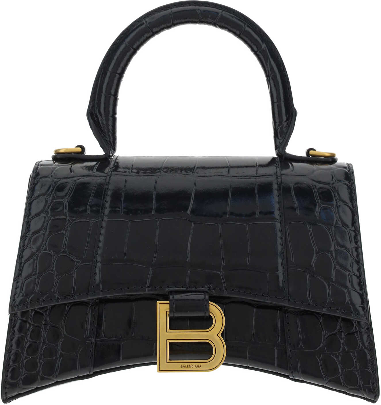 Balenciaga Hourglass Handbag BLACK