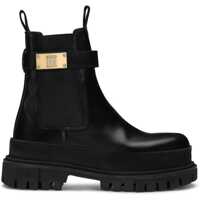 Botine Leather Ankle Boots Femei