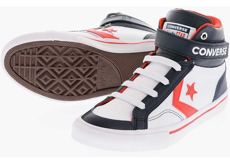 All Star Leather Pro Blaze Strap Sneakers