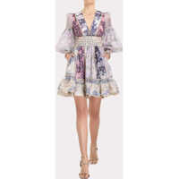Rochii elegante Celestial Lace Panelled Mini Dress Femei