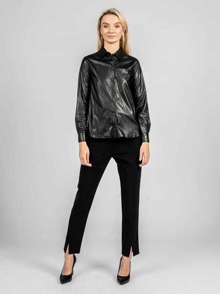 Camasi casual Pinko Ripetta 1G168P Czarny Femei (BM 9300224) 2