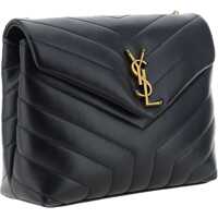 Genti de umar Saint Laurent Dama - Genti de umar Saint Laurent LouLou Shoulder Bag BLACK Femei (BM 9303152) - B-mall.ro