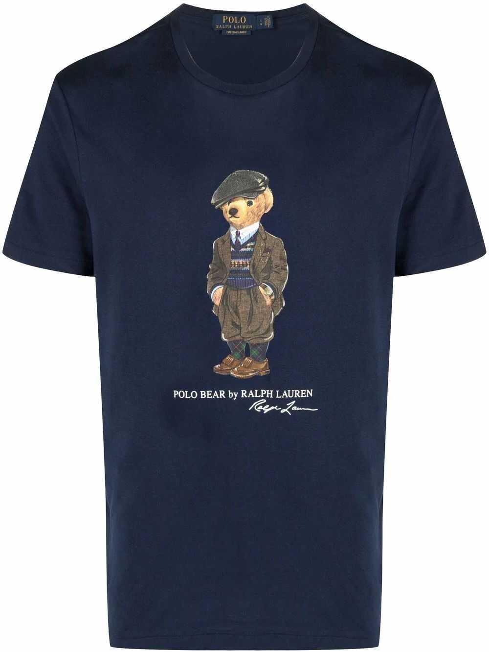 Ralph Lauren Cotton T-Shirt BLUE