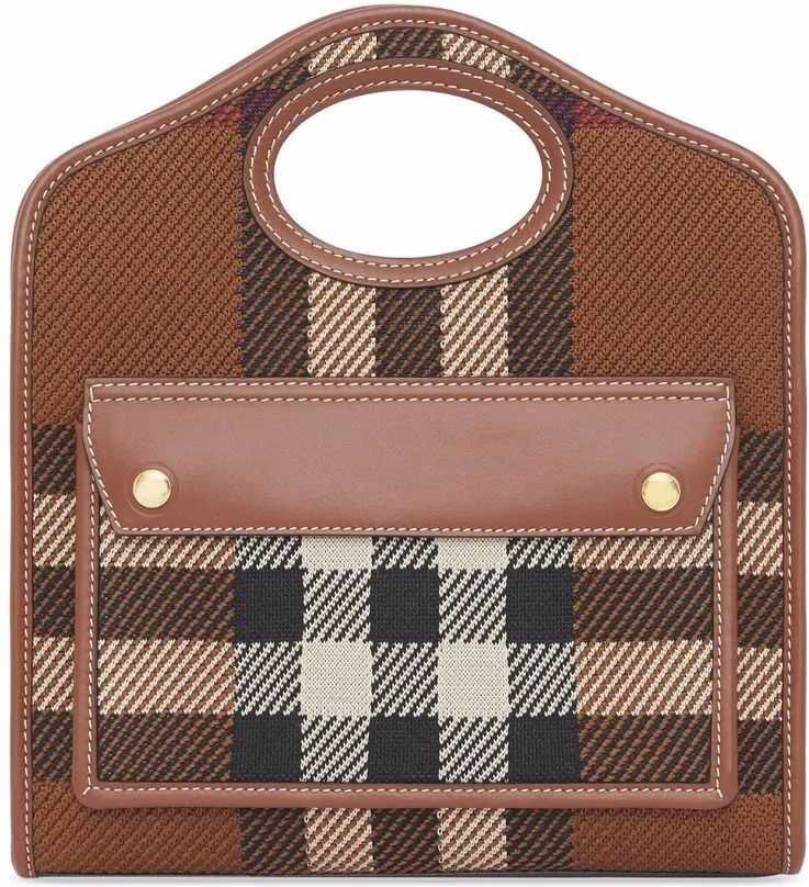 Burberry Leather Handbag BROWN image0