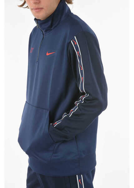 Bluze de trening Nike Maxi Patch Pocket Half Zip Sweatshirt Blue Barbati (BM 9304742) 3