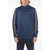 Nike Maxi Patch Pocket Half Zip Sweatshirt Blue