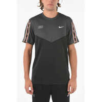 Tricouri Two-Tone T-Shirt With Logo-Print Barbati