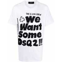 Tricouri Printed The 2 Live Crew Cigarette Fit Crewneck T-Shirt Barbati