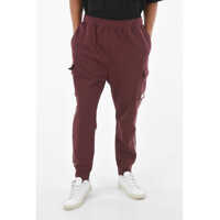 Pantaloni de trening Logoed Side Band Brushed Cotton Cargo Joggers Barbati