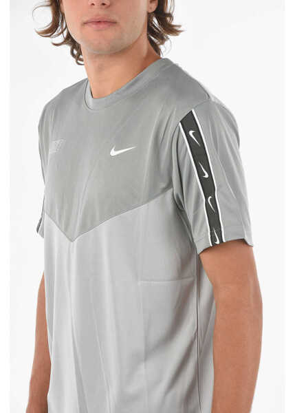 Tricouri Nike Two-Tone T-Shirt With Logo-Print Gray Barbati (BM 9304937) 3