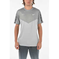 Tricouri Two-Tone T-Shirt With Logo-Print Barbati