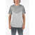 Nike Two-Tone T-Shirt With Logo-Print Gray