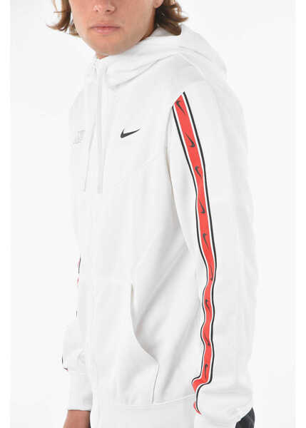 Bluze de trening Nike Logoed Side Band 2 Pockets Sweatshirt White Barbati (BM 9304940) 3