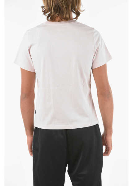 Tricouri Converse All Star Chuck Taylor Front Printed Crew-Neck T-Shirt Pink Barbati (BM 9304946) 2