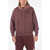 Converse Solid Color Hoodie With Maxi Patch Pocket Burgundy