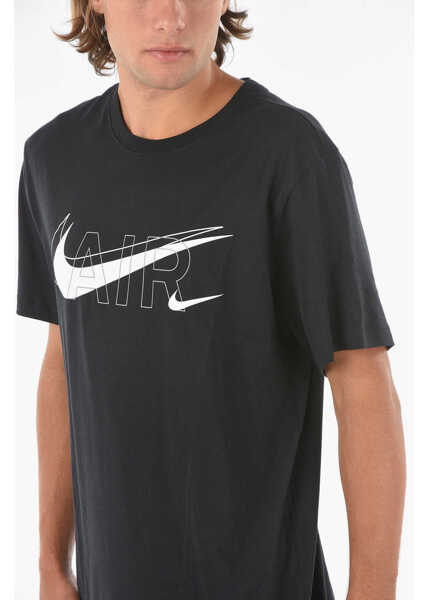 Tricouri Nike Front Printed Crew-Neck T-Shirt Black Barbati (BM 9305144) 3