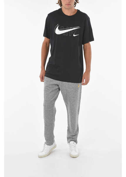 Tricouri Nike Front Printed Crew-Neck T-Shirt Black Barbati (BM 9305144) 4