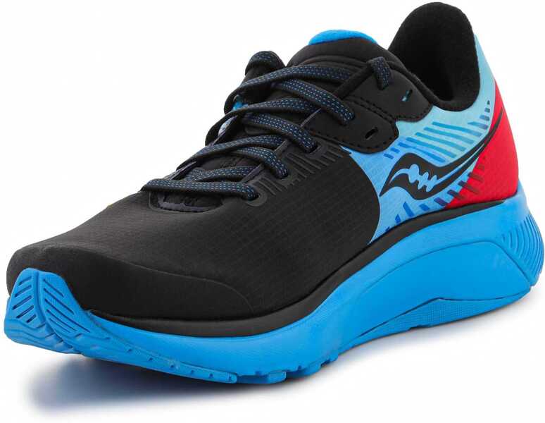 Pantofi alergare Saucony Guide 14 Runshield S10714 - 1 Black/Blue Femei (BM 9305849) 3