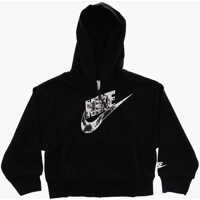 Bluze de trening Solid Color Hooded Sweatshirt With Zip Closure Baieti