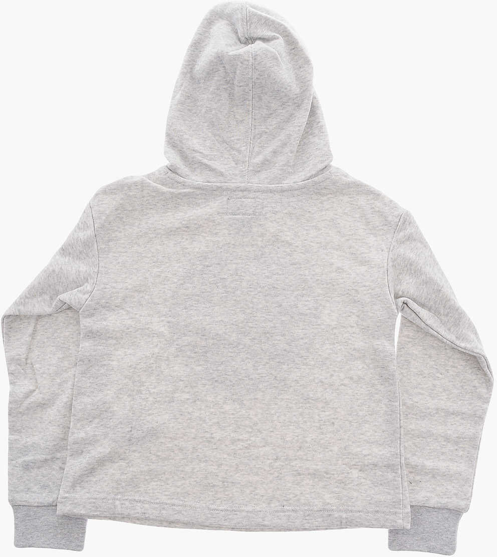 Bluze de trening Converse All Star Chuck Taylor Maxi Logo Printed Hoodie Gray Baieti (BM 9307790) 3