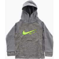 Hanorace Two-Tone Active Sweatshirt With Logo Print Baieti