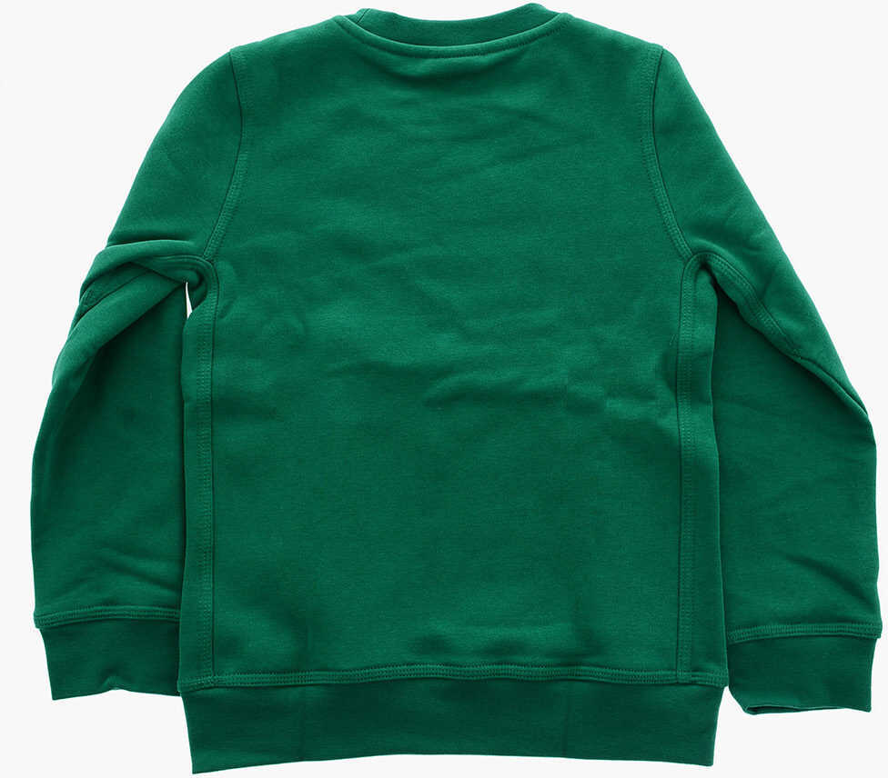 Bluze de trening Nike Logo Printed Crew-Neck Sweatshirt Green Baieti (BM 9307811) 3