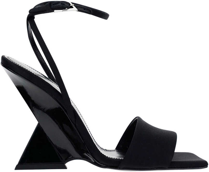 THE ATTICO Cheope Sandals BLACK