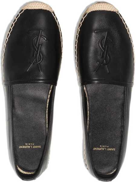 Espadrile Saint Laurent Espadrilles BLACK Femei (BM 9308096) 4