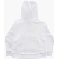 Topuri pentru Baieti - Hanorace Nike Solid Color Brushed Cotton Sweatshirt With Maxi Patch Pocket White Baieti (BM 9308729) - B-mall.ro