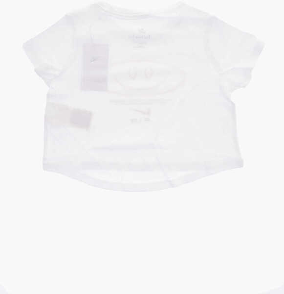 Tricouri Nike Printed Crop T-Shirt White Baieti (BM 9308750) 3