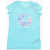 Converse All Star Chuck Taylor Logo Printed Crew-Neck T-Shirt Light Blue