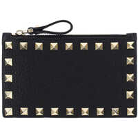 Portofele Valentino Garavani Rockstud Card Case Femei