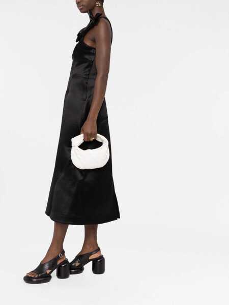 Rochii elegante Jil Sander Satin Dress BLACK Femei (BM 9312653) 4