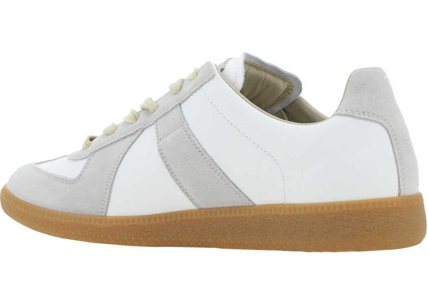 Sneakers Maison Margiela Leather Sneakers OFF WHITE Barbati (BM 9312719) 3