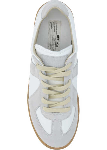 Sneakers Maison Margiela Leather Sneakers OFF WHITE Barbati (BM 9312719) 4