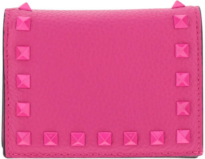 Valentino Garavani Valentino Garavani French Flap Wallet PINK PP