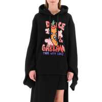 Pulovere casual Printed Sweatshirt With Double Cuffs Femei