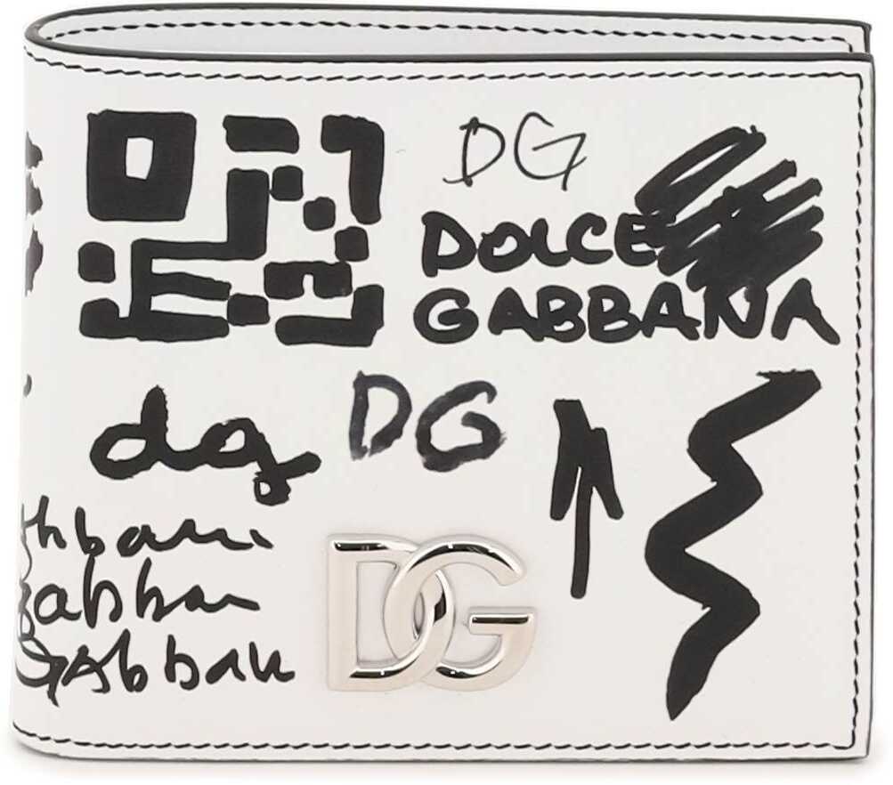 Dolce & Gabbana Logoed Wallet LOGO2 NERO F BCO OTT