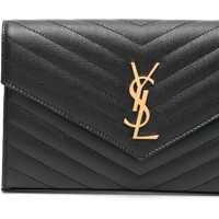 Portofele Dama - Portofele Saint Laurent Logoed Shoulder Bag BLACK Femei (BM 9316598) - B-mall.ro