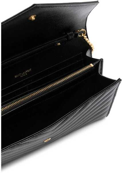 Portofele Saint Laurent Logoed Shoulder Bag BLACK Femei (BM 9316598) 5