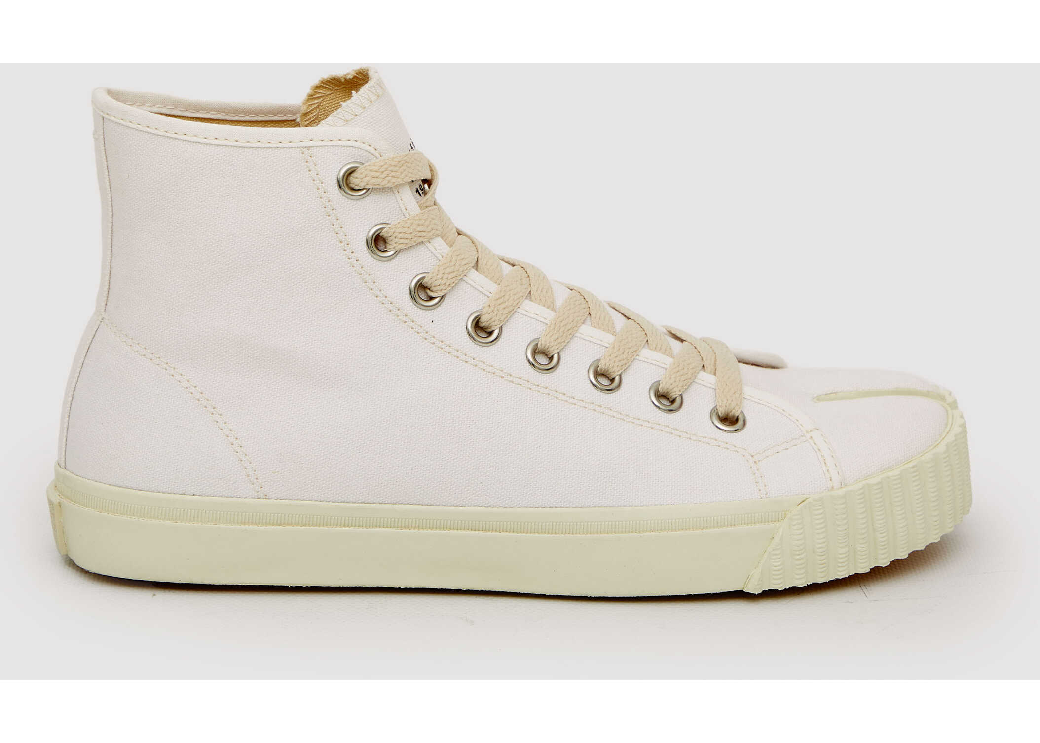 Maison Margiela Tabi High-Top Sneakers White