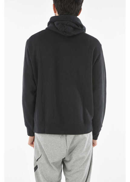 Bluze de trening Nike Embroidered Logo Fleece Cotton Hoodie Black Barbati (BM 9320291) 2