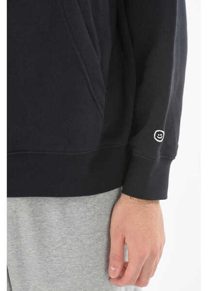 Bluze de trening Nike Embroidered Logo Fleece Cotton Hoodie Black Barbati (BM 9320291) 3