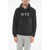 Nike Embroidered Logo Fleece Cotton Hoodie Black
