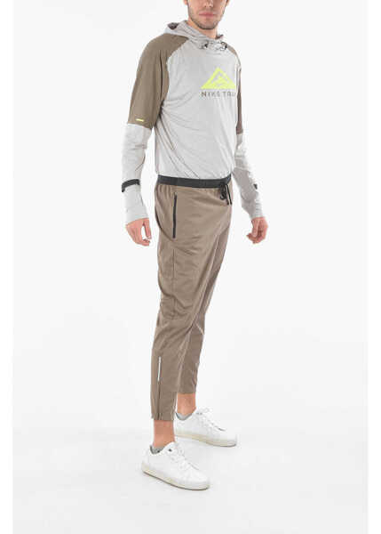 Pantaloni casual Nike Ankle Zip Active Pants Brown Barbati (BM 9320444) 4