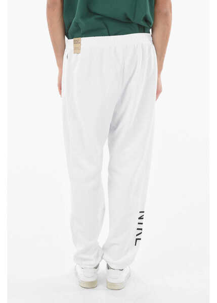 Pantaloni de trening Nike Logo Embroidered Solid Color Joggers White Barbati (BM 9320885) 2