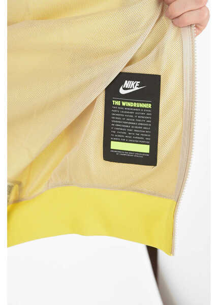 Jachete Nike Ultra Lightweight Two-Tone Windbreaker With Hood Beige Barbati (BM 9321086) 4
