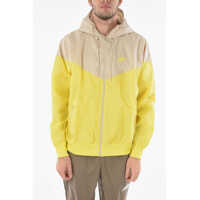 Jachete Ultra Lightweight Two-Tone Windbreaker With Hood Barbati