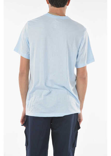 Tricouri Nike Printed Front Crew-Neck T-Shirt Light Blue Barbati (BM 9321125) 2