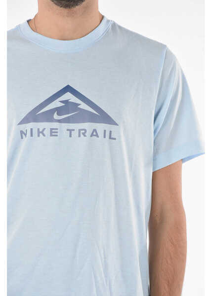 Tricouri Nike Printed Front Crew-Neck T-Shirt Light Blue Barbati (BM 9321125) 3